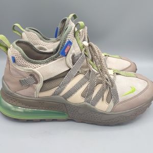 NIKE AIR MAX 270 BOWFIN DESERT SAND/ELECTRIC GREEN SIZE MEN'S 10 (AJ7200-007)